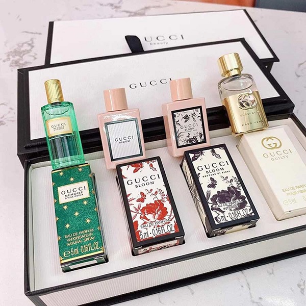 Gucci cũng là sự hiện diện mạnh mẽ trong ngành công nghiệp nước hoa