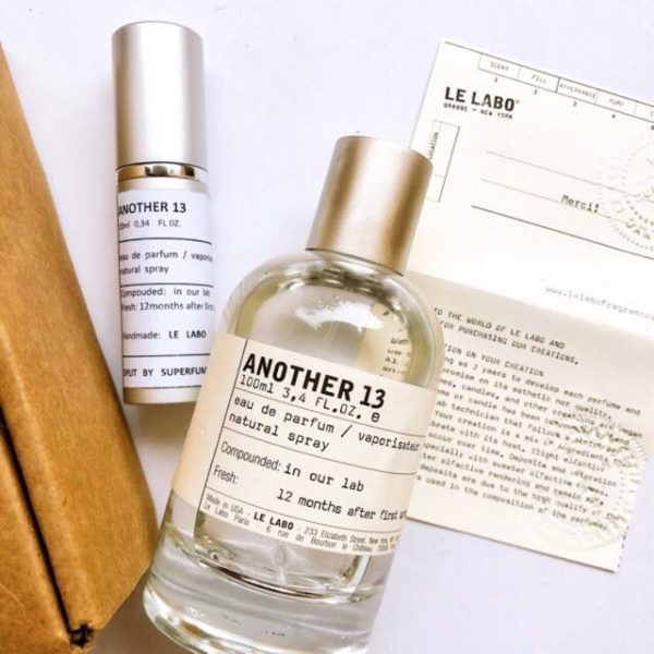 Le Labo 13 Another là một chai nước hoa unisex pha trộn hương cam quýt