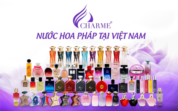 Charme là một trong những thương hiệu nước hoa hàng đầu tại Việt Nam