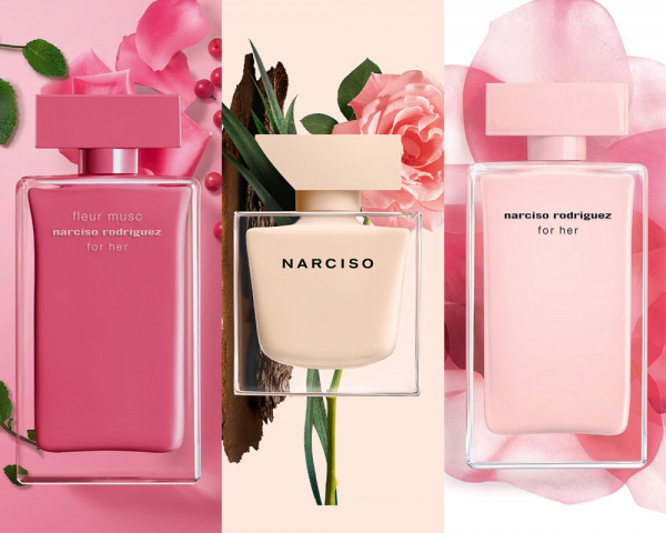 Nước hoa Narciso hồng phấn