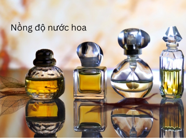 Nồng độ nước hoa ảnh hưởng như thế nào đến mùi hương?
