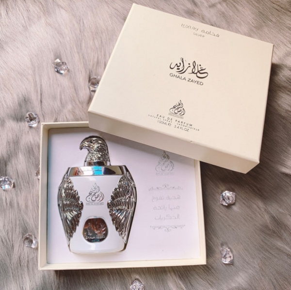 Nước hoa đại bàng trắng Ghala Zayed Silver Luxury EDP