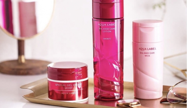Nước hoa hồng Shiseido Aqualabel Moisture Lotion đỏ